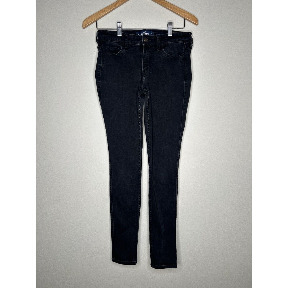 Hollister Juniors Size 9L W 29 L 32 Low Rise Super Skinny Classic Stretch Jeans